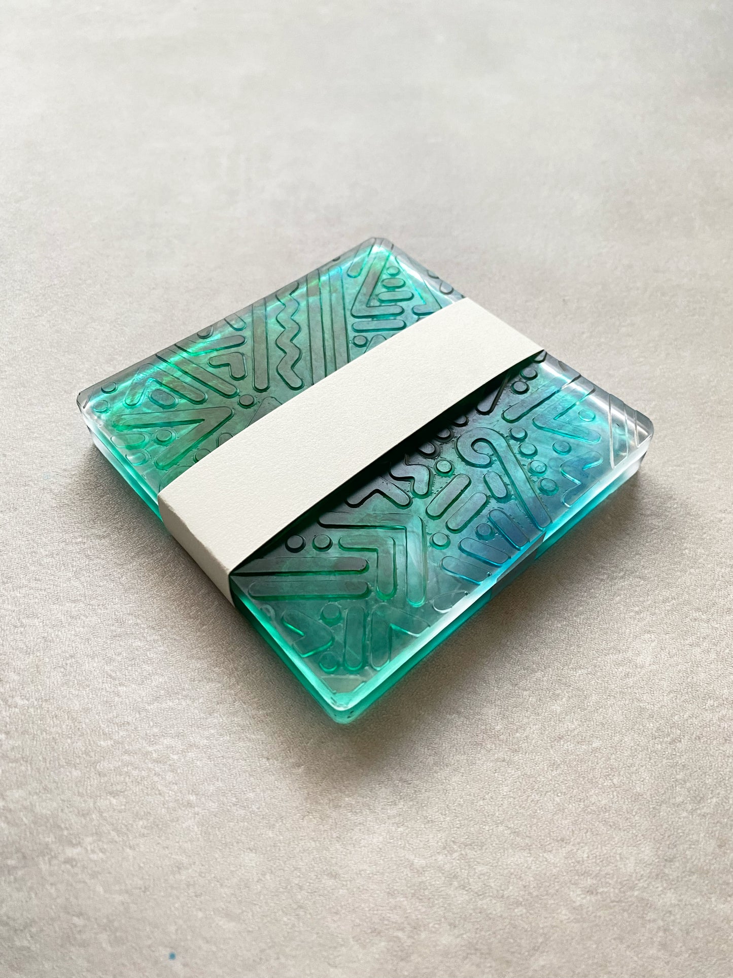 YOUBOB / コースター GREEN (２枚セット)