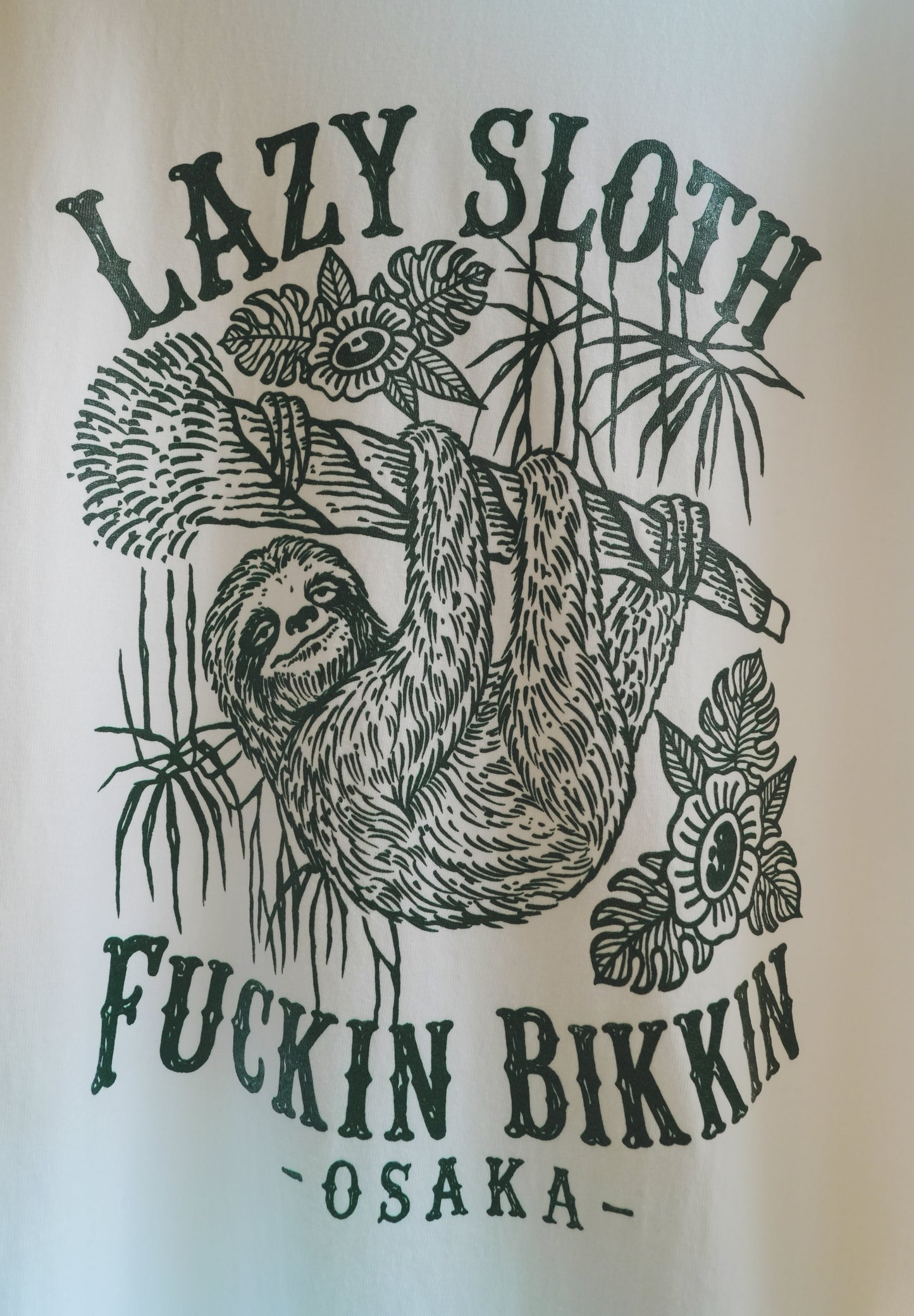 LAZY SLOTH × FUCKIN BIKKIN / Tshirts