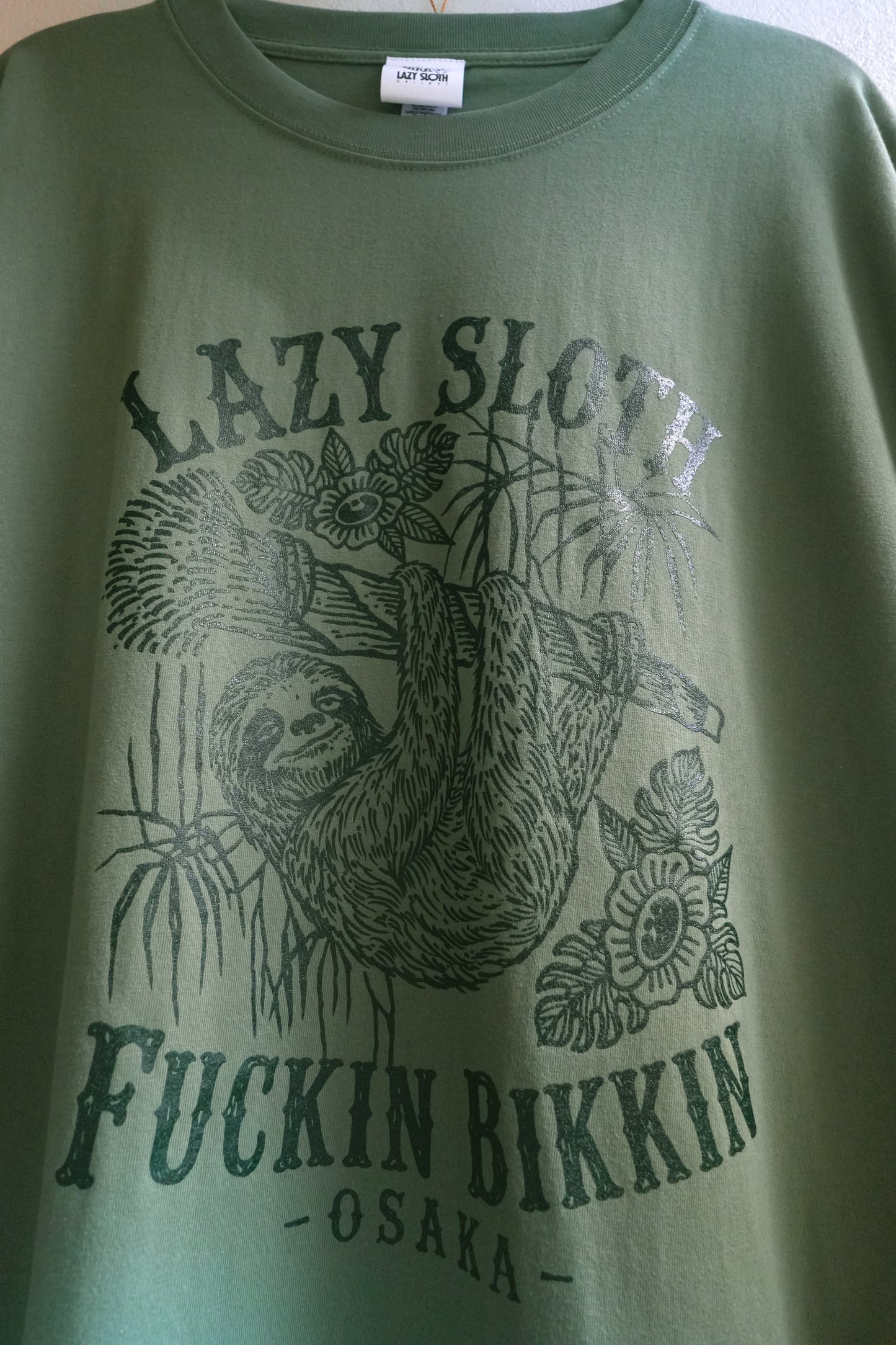 LAZY SLOTH × FUCKIN BIKKIN / Tshirts