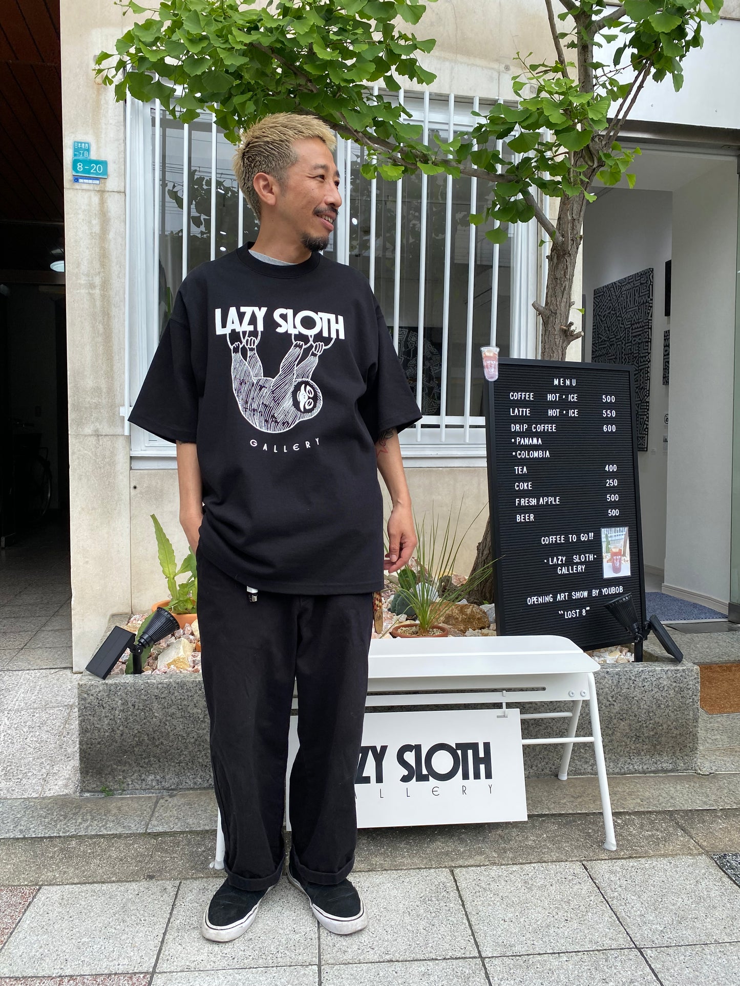 LAZY SLOTH / Logo Tshirts